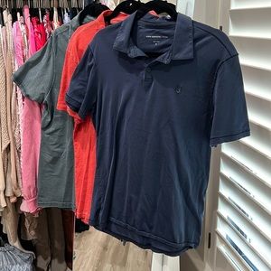 3 John Varvatos Size Medium Polos